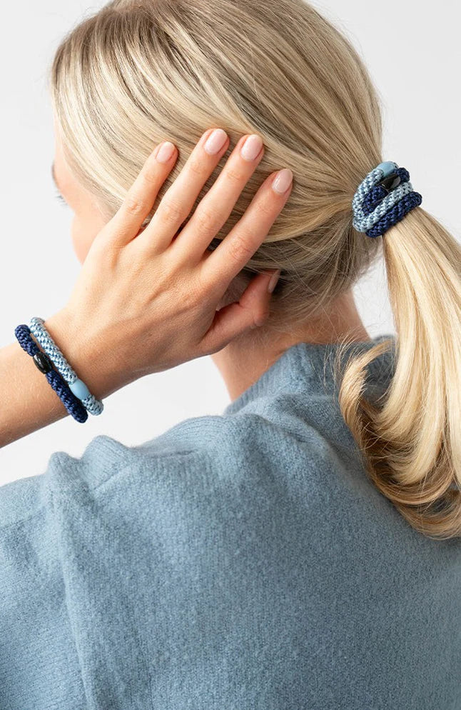Grab & Go Pony Tube Hair Ties - Atlantic
