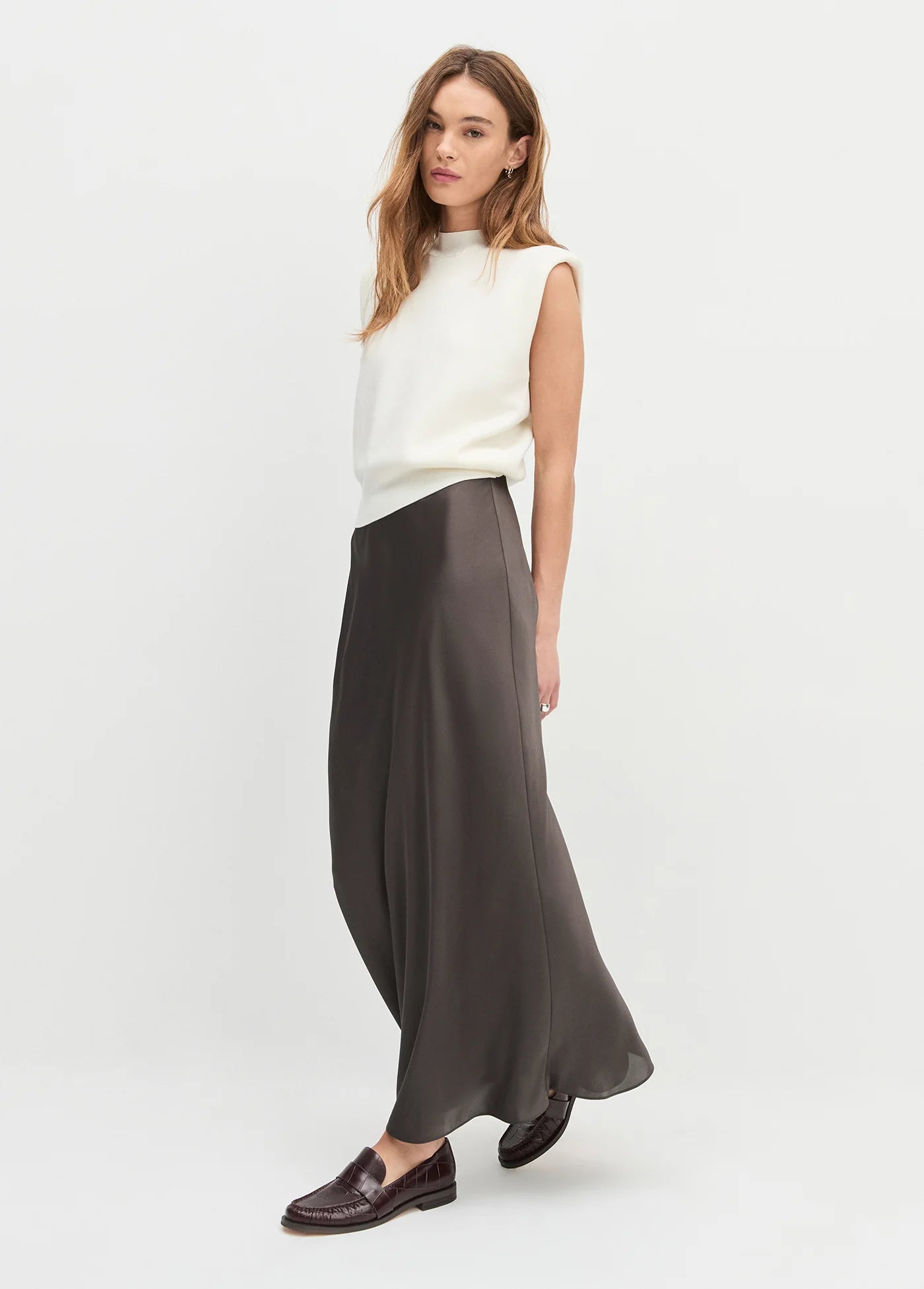 The Favorite Skirt - Coffee - Favorite Daughter