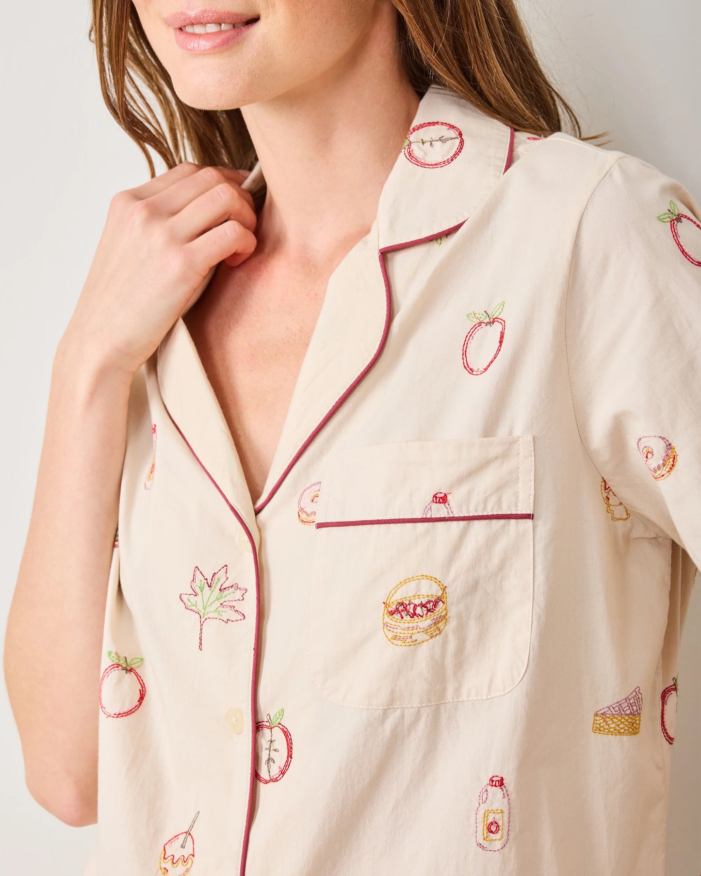 Apple Picking Pajama Set - Printfresh