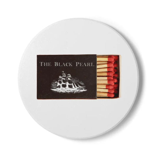 Black Pearl Coaster - Coastal Ave Design