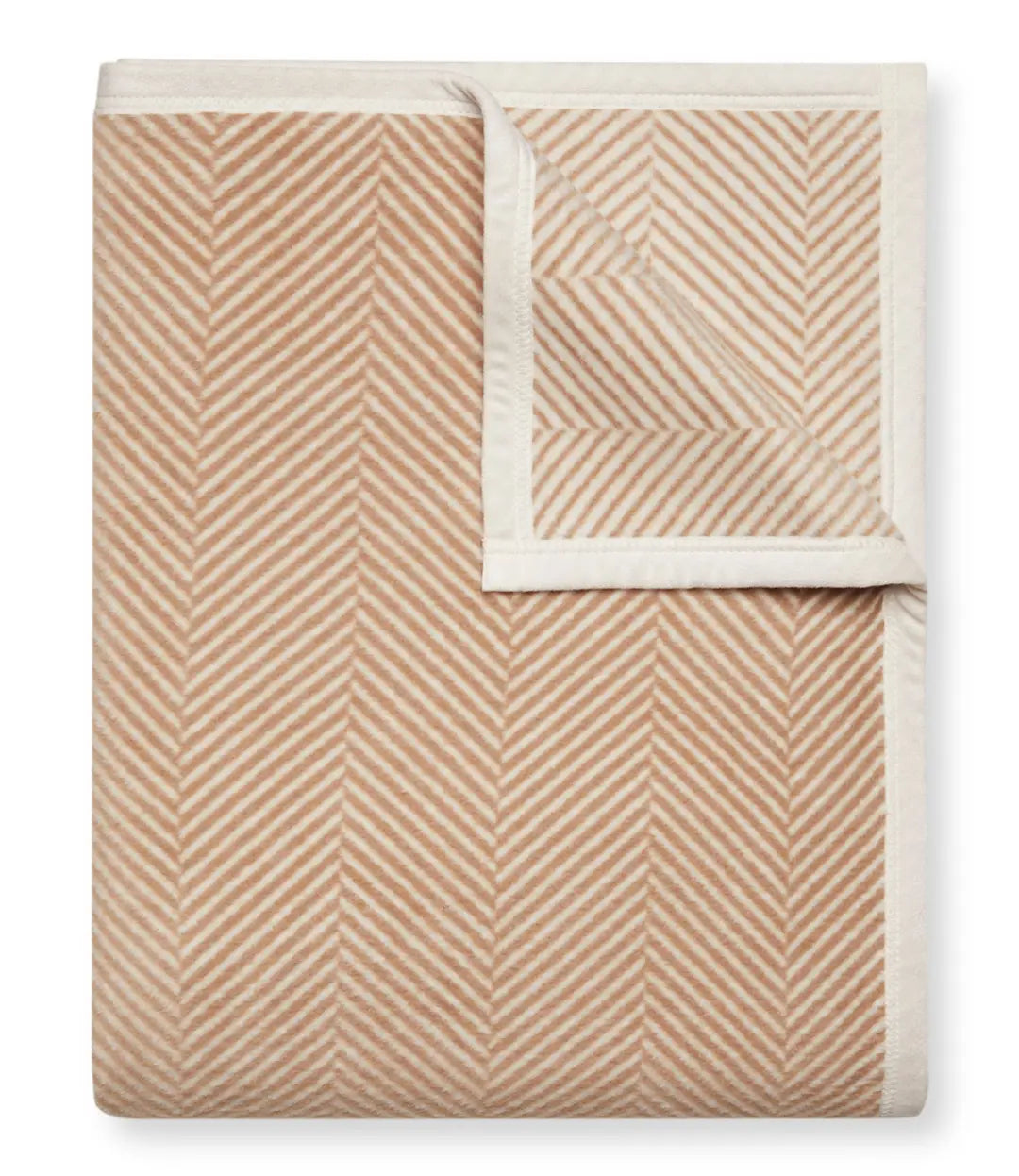 Harborview Herringbone Tan Blanket - Chappywrap