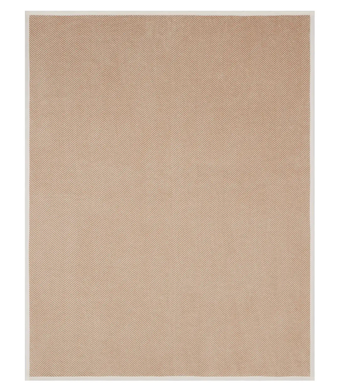 Harborview Herringbone Tan Blanket - Chappywrap
