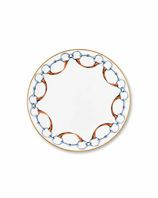 Wellington Bit Pattern Bone China Round Dinner Plate