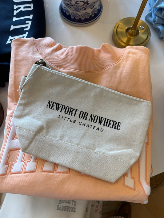 Newport or Nowhere Pouch - Tan