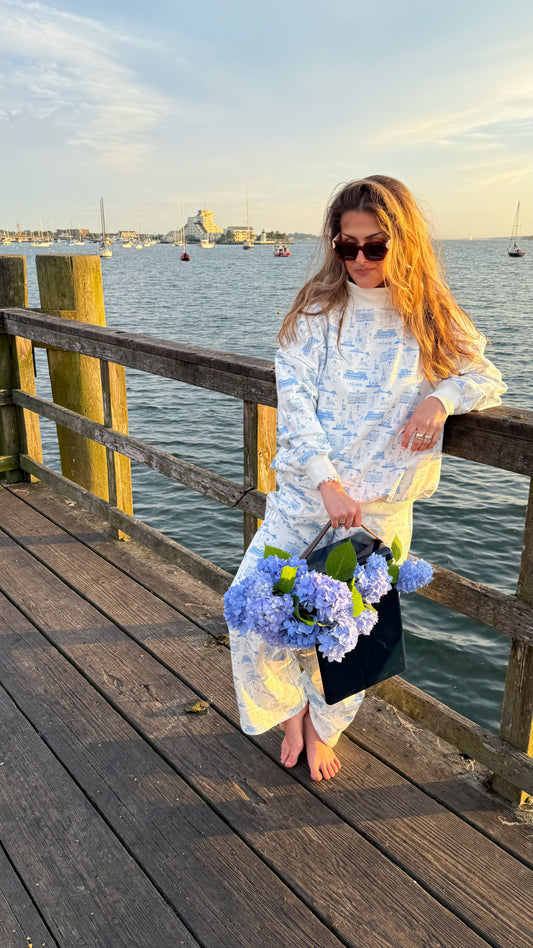 Newport Toile Shorts -(No photos yet) MarleyArted x Little Chateau