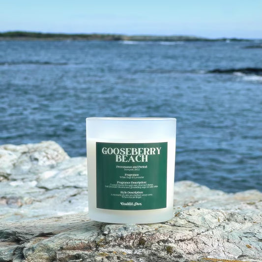 Gooseberry Beach Candle - Coastal Ave Design