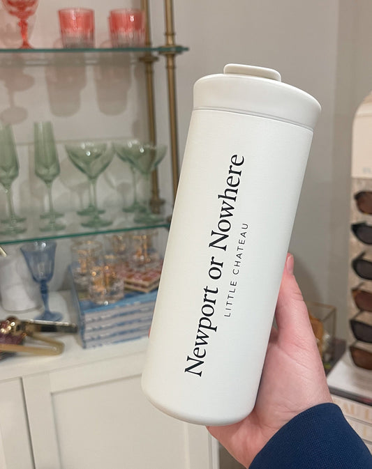 Newport or Nowhere Limited Edition Custom Water Bottle - 16 oz. - Created Co.