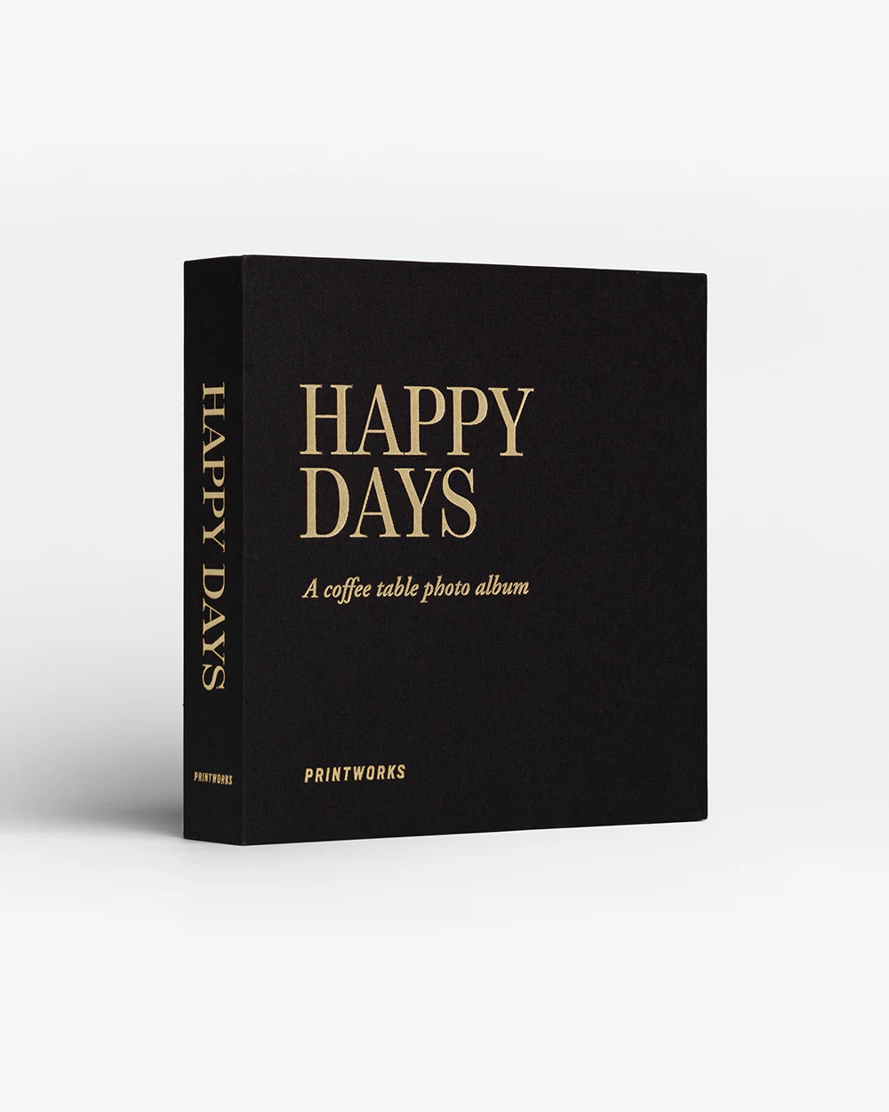Happy Days Photo Album - Black - Printworks