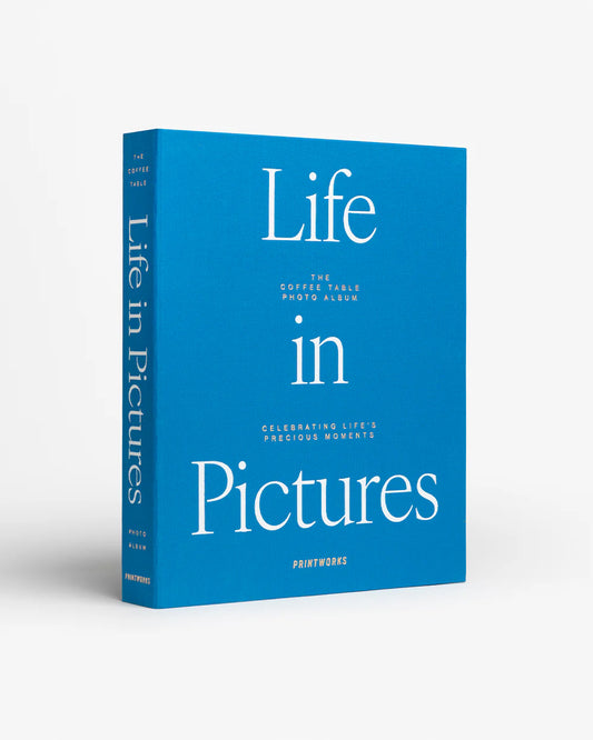 Photo Album - Life in Pictures Blue - Printworks