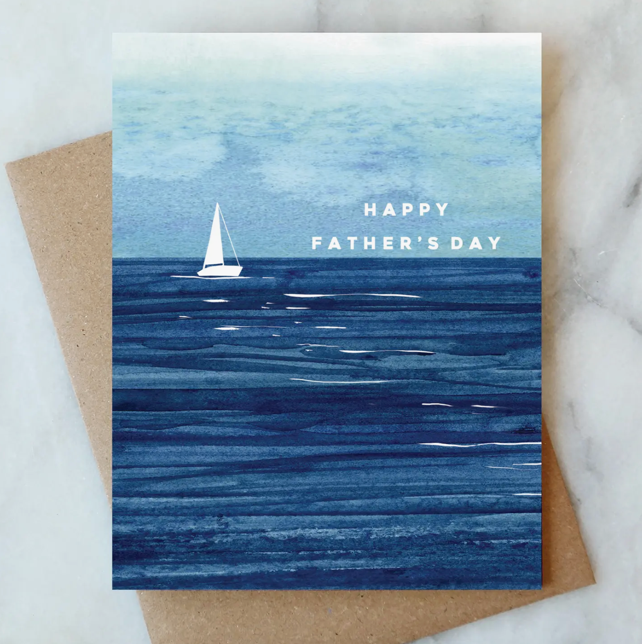 Sail Boat Father's Day Card - Abigail Jayne Design