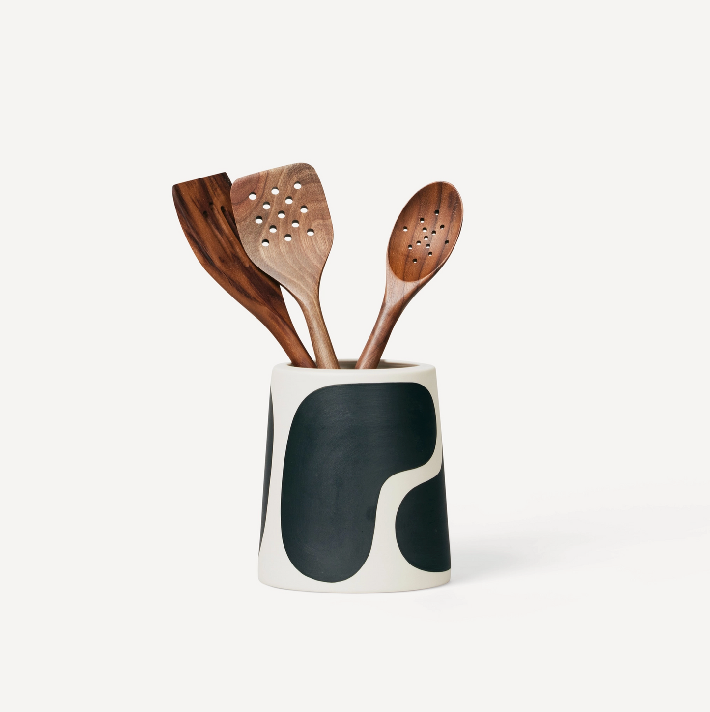 Color Block Pillar Vases - Black/ White - All Size Options - Franca
