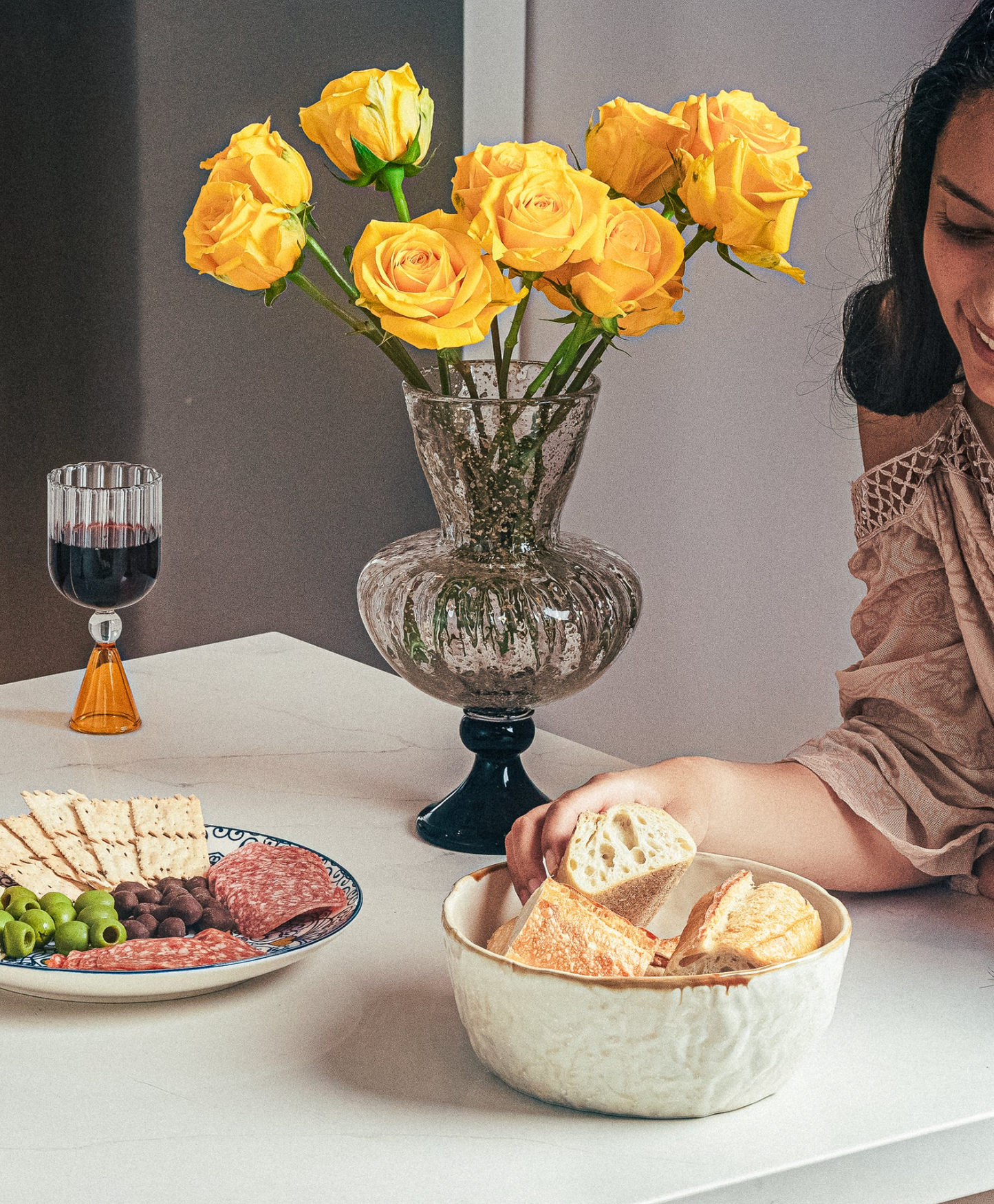 Stardust Glimmer Vase