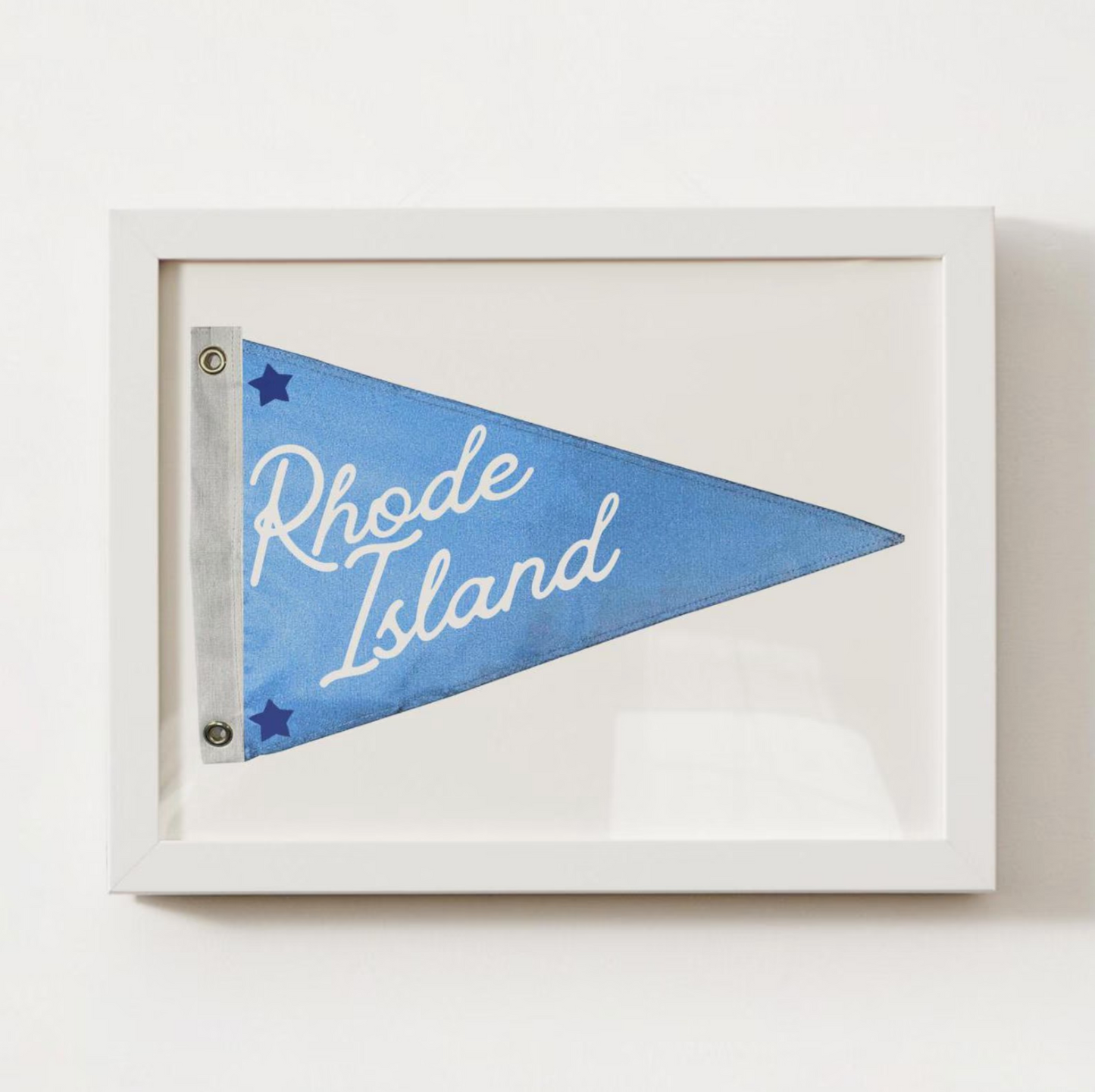 Rhode Island Pennant Print - Coastal Ave Design