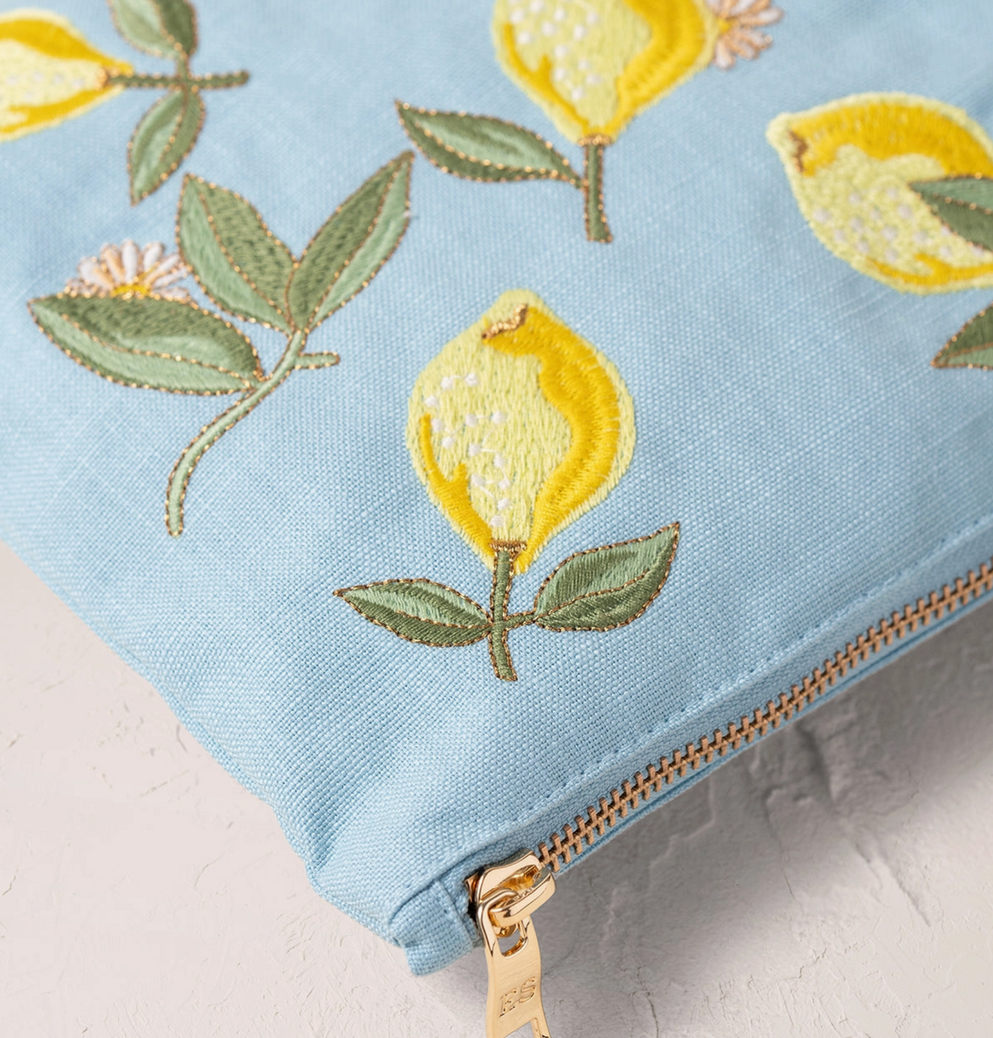 Lemon Blossom Everyday Pouch - Elizabeth Scarlett
