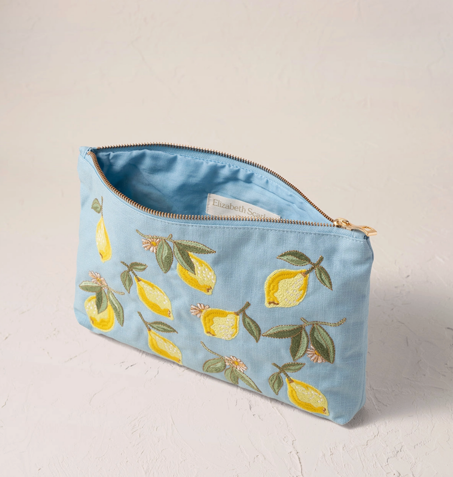 Lemon Blossom Everyday Pouch - Elizabeth Scarlett