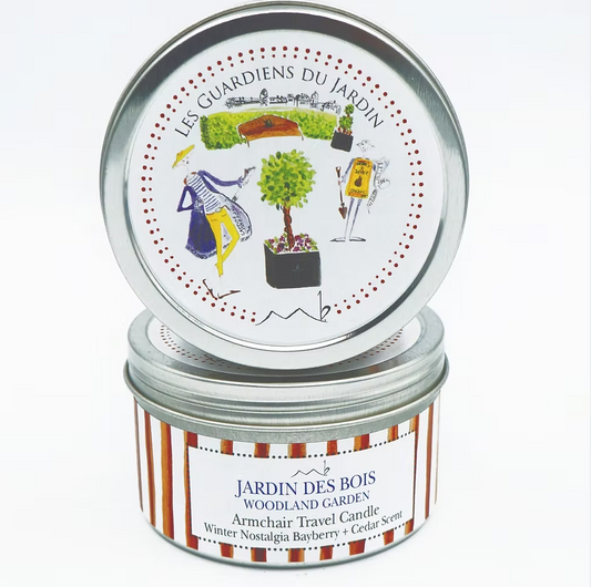 Jardin des Bois - Woodland Garden - Armchair Travel Candle - MB McAllister