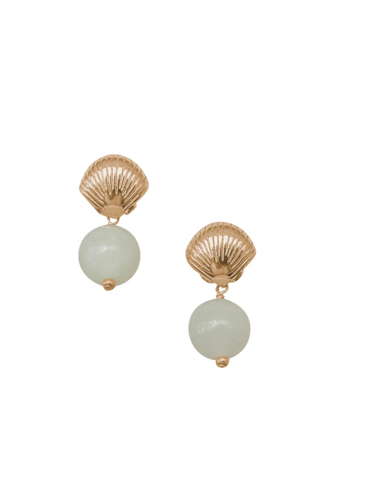 Tori Earrings - Pale Green - Kerry McGauley