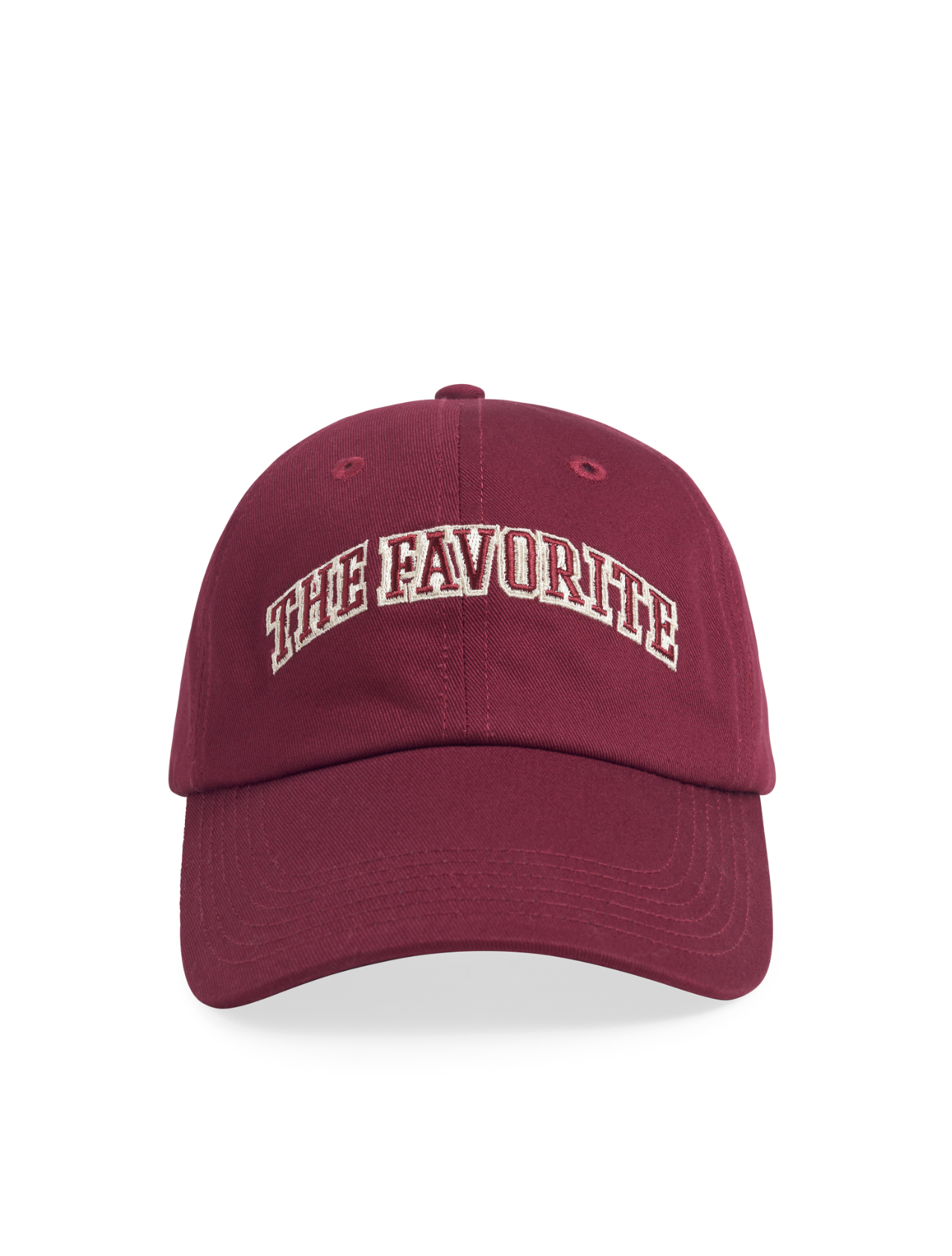 The Favorite Baseball Cap - Burgundy