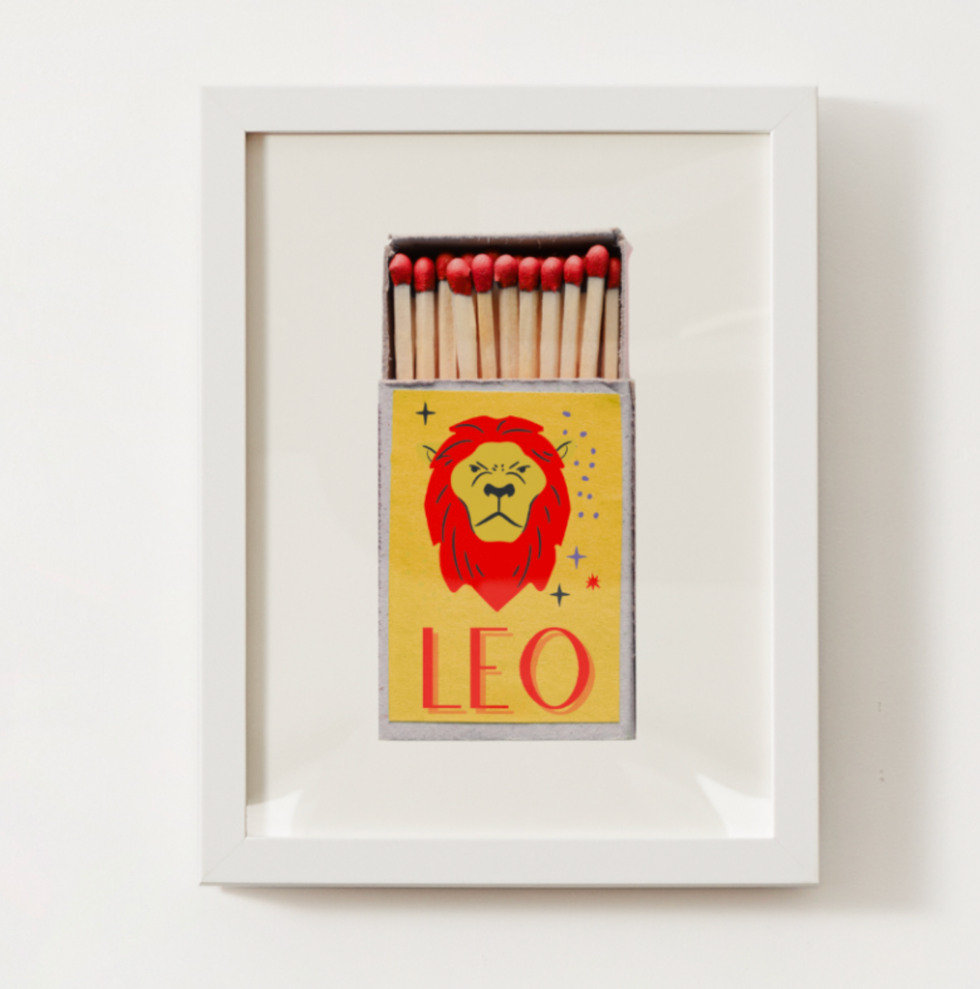 Astrology Matchbox Prints - ALL ZODIACS - Coastal Ave Design