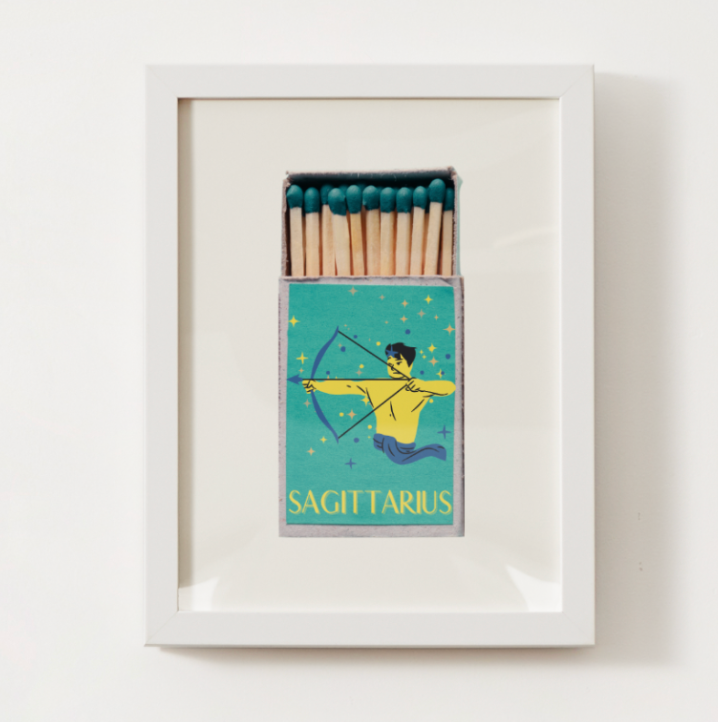 Astrology Matchbox Prints - ALL ZODIACS - Coastal Ave Design