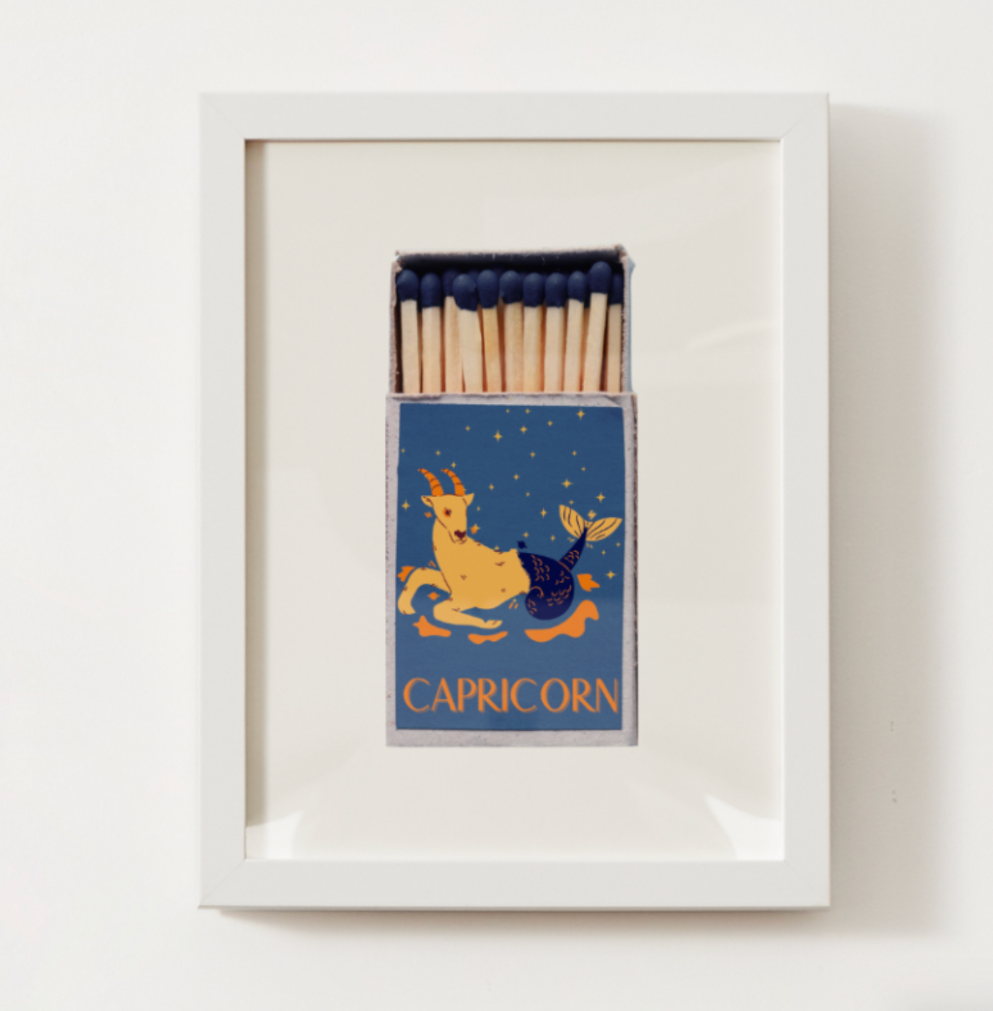 Astrology Matchbox Prints - ALL ZODIACS - Coastal Ave Design