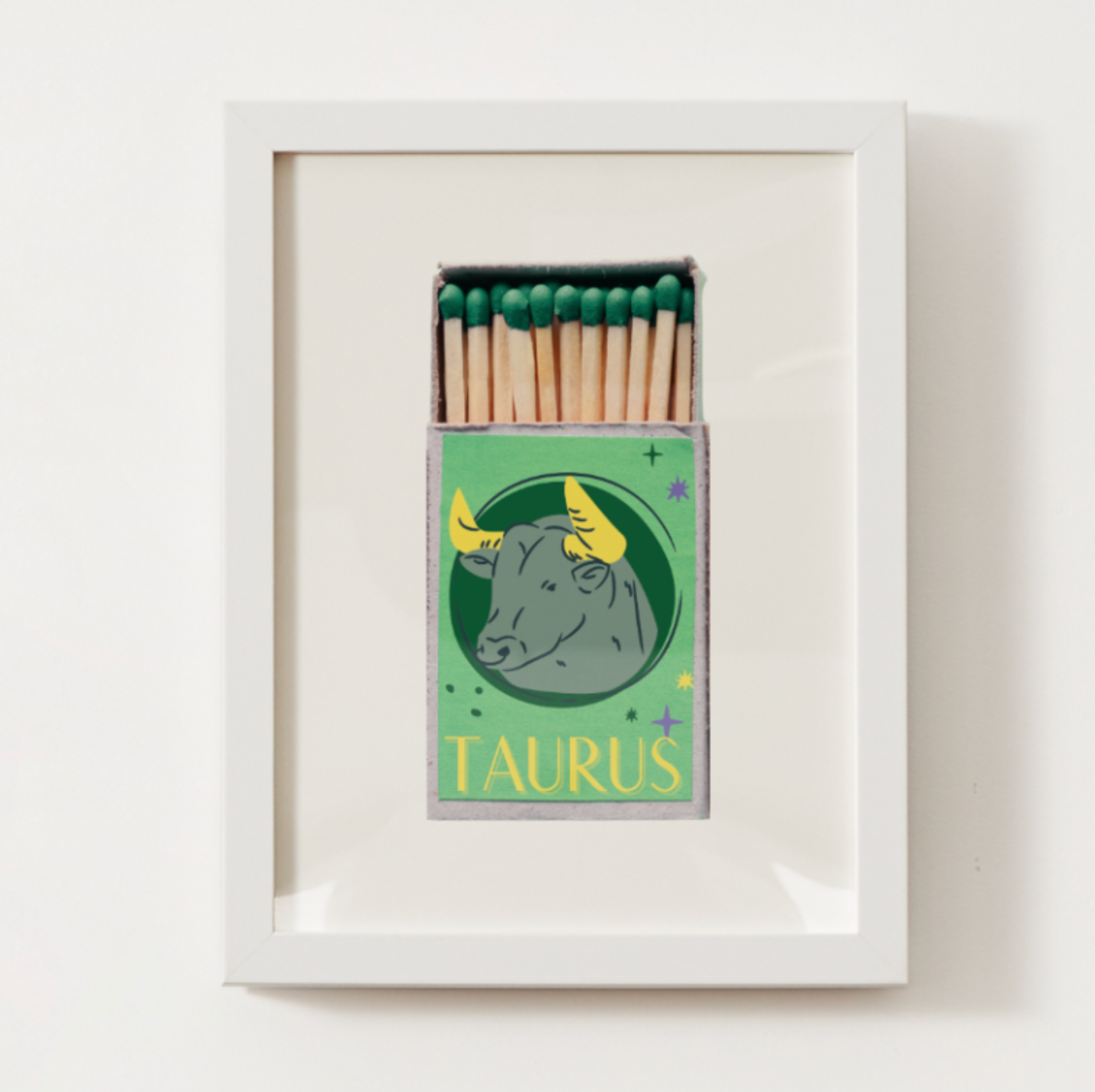 Astrology Matchbox Prints - ALL ZODIACS - Coastal Ave Design