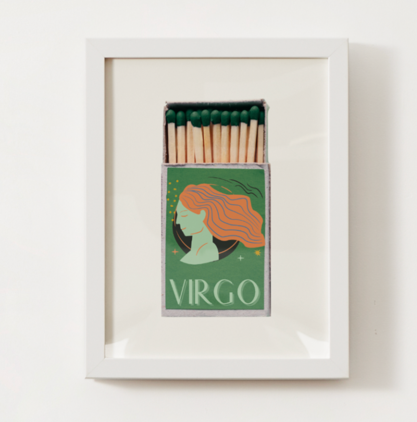 Astrology Matchbox Prints - ALL ZODIACS - Coastal Ave Design
