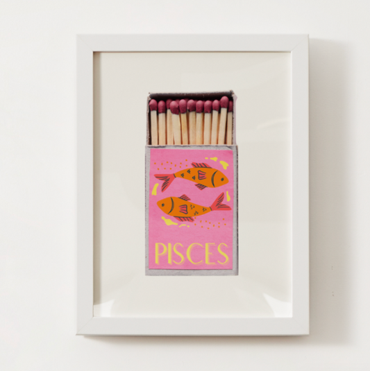 Astrology Matchbox Prints - ALL ZODIACS - Coastal Ave Design