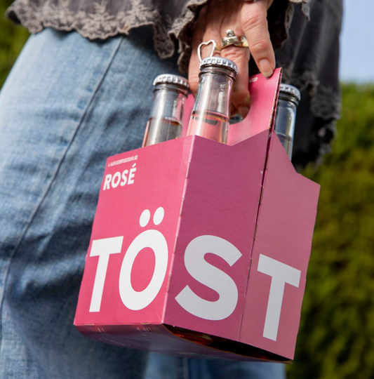 Töst Rosé Non-Alcoholic Refresher - Pack of 4