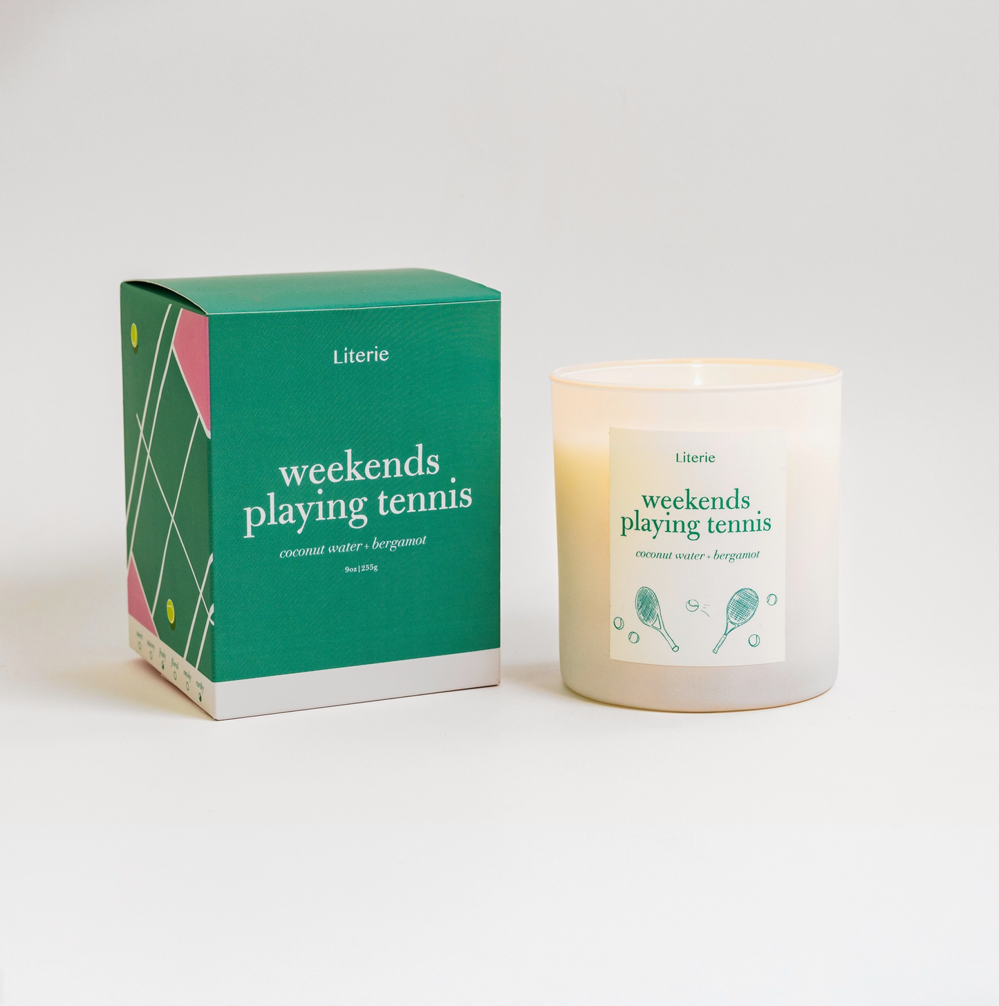 Weekends Playing Tennis - Literie Candle