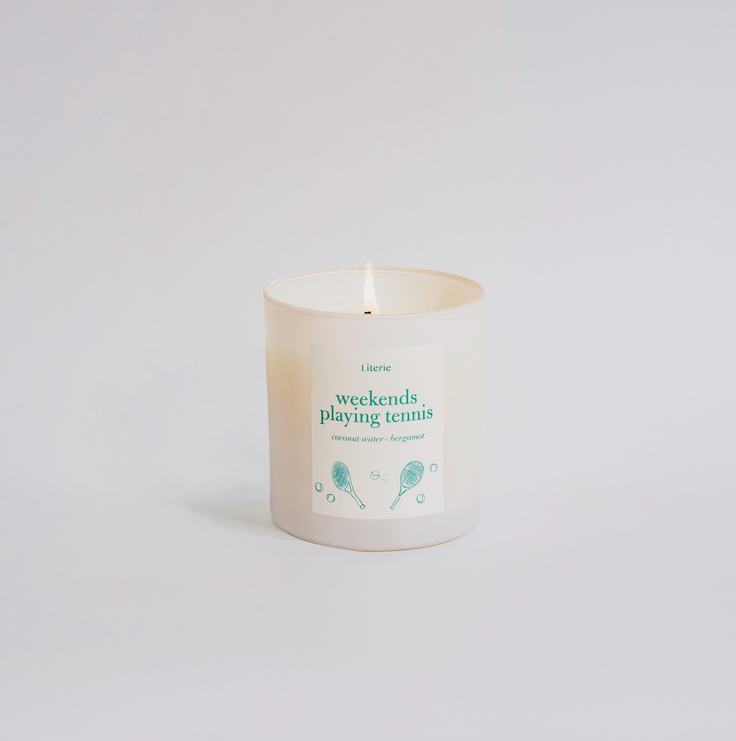 Weekends Playing Tennis - Literie Candle