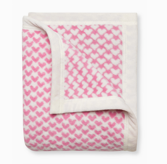 All My Heart Bubblegum Mini Blanket - Chappywrap