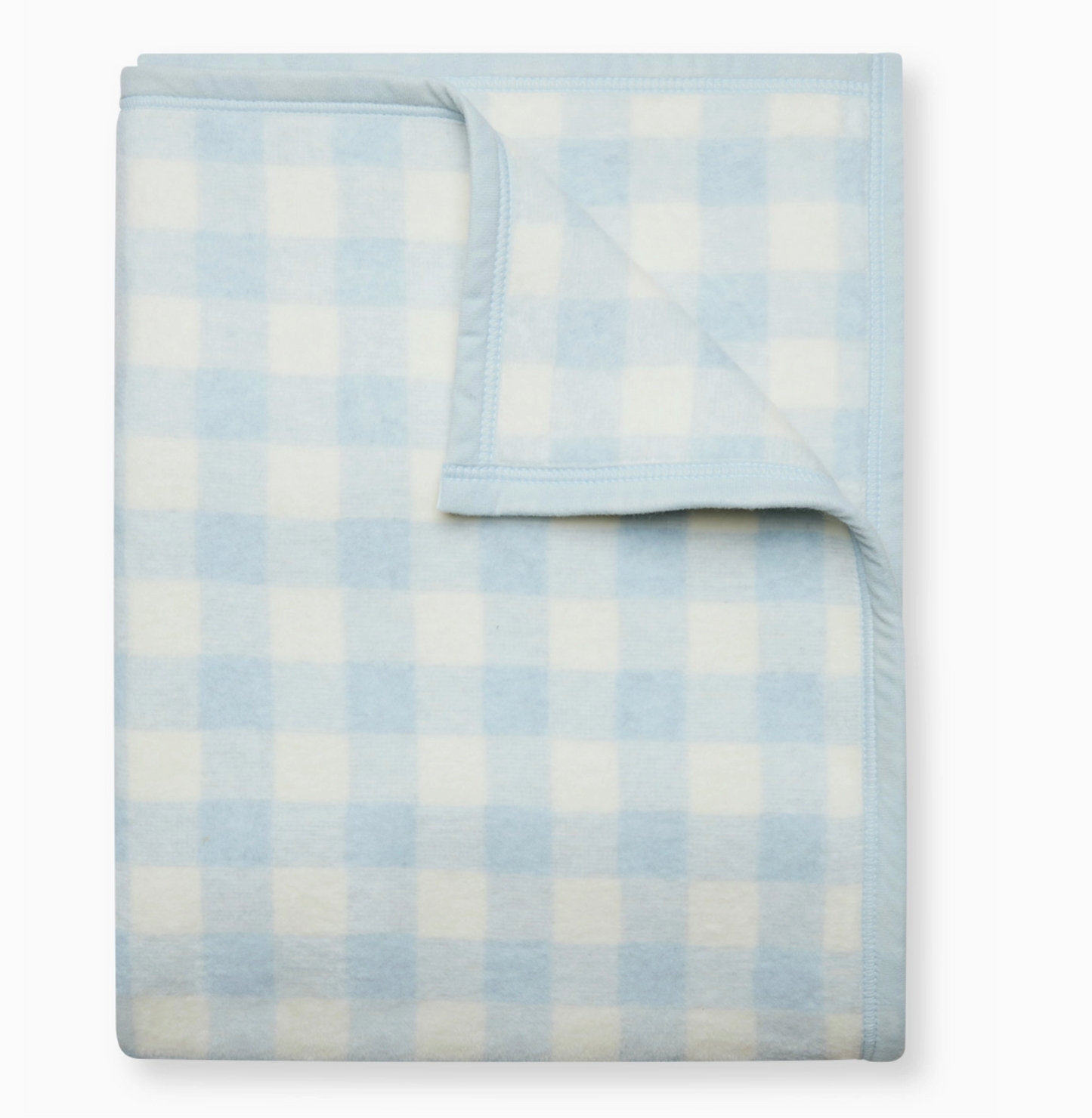 Cozy Gingham Sky Blanket- Chappywrap