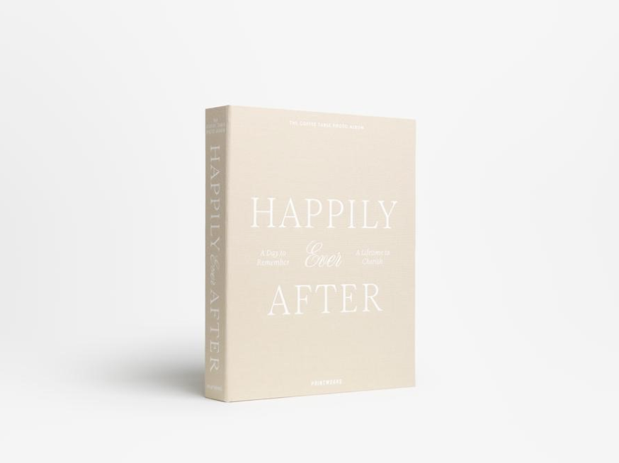 Wedding Album - Happily Ever After Beige - Printworks