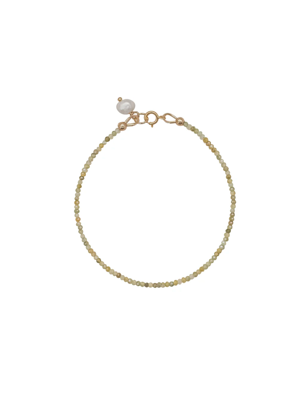 Lily Bracelet - Green - 7 in - Kerry McGauley