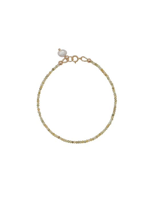 Lily Bracelet - Green - 7 in - Kerry McGauley