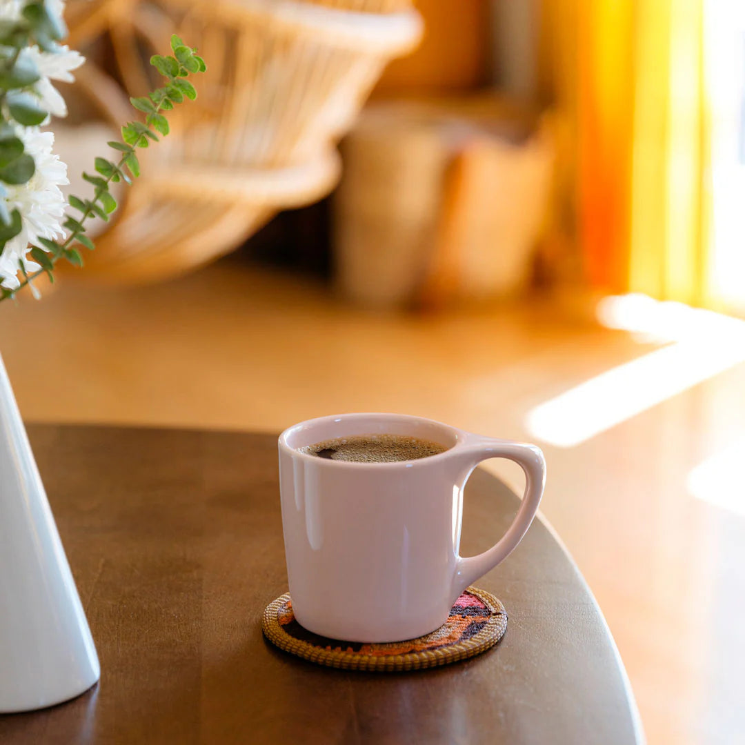 Lino 10oz Mug - Pink - NotNeutral