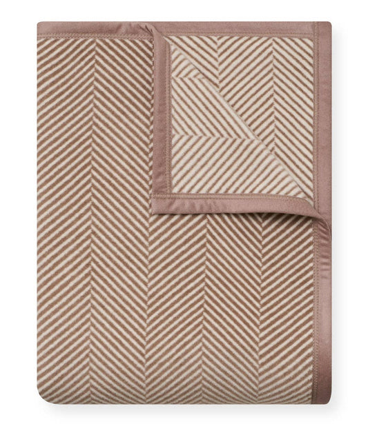 Harborview Herringbone Sepia Blanket - Chappywrap