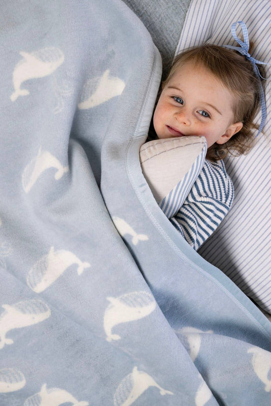 Big Blue Mini Blanket - Mini - Chappywrap