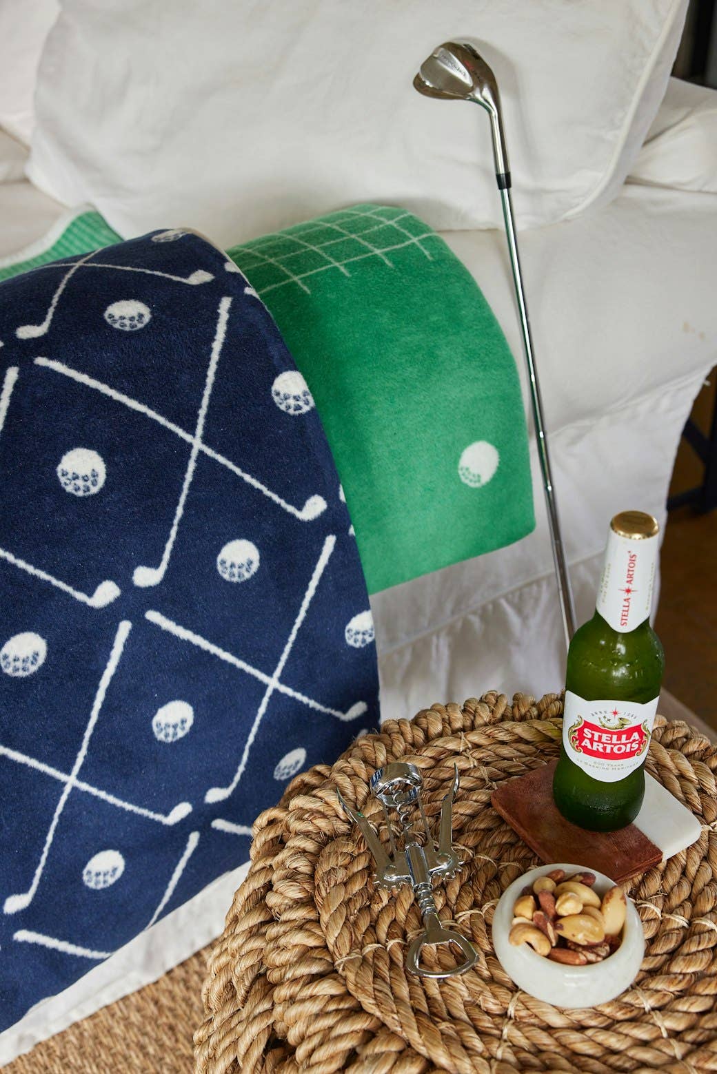 Hitting the Links Blanket - Original