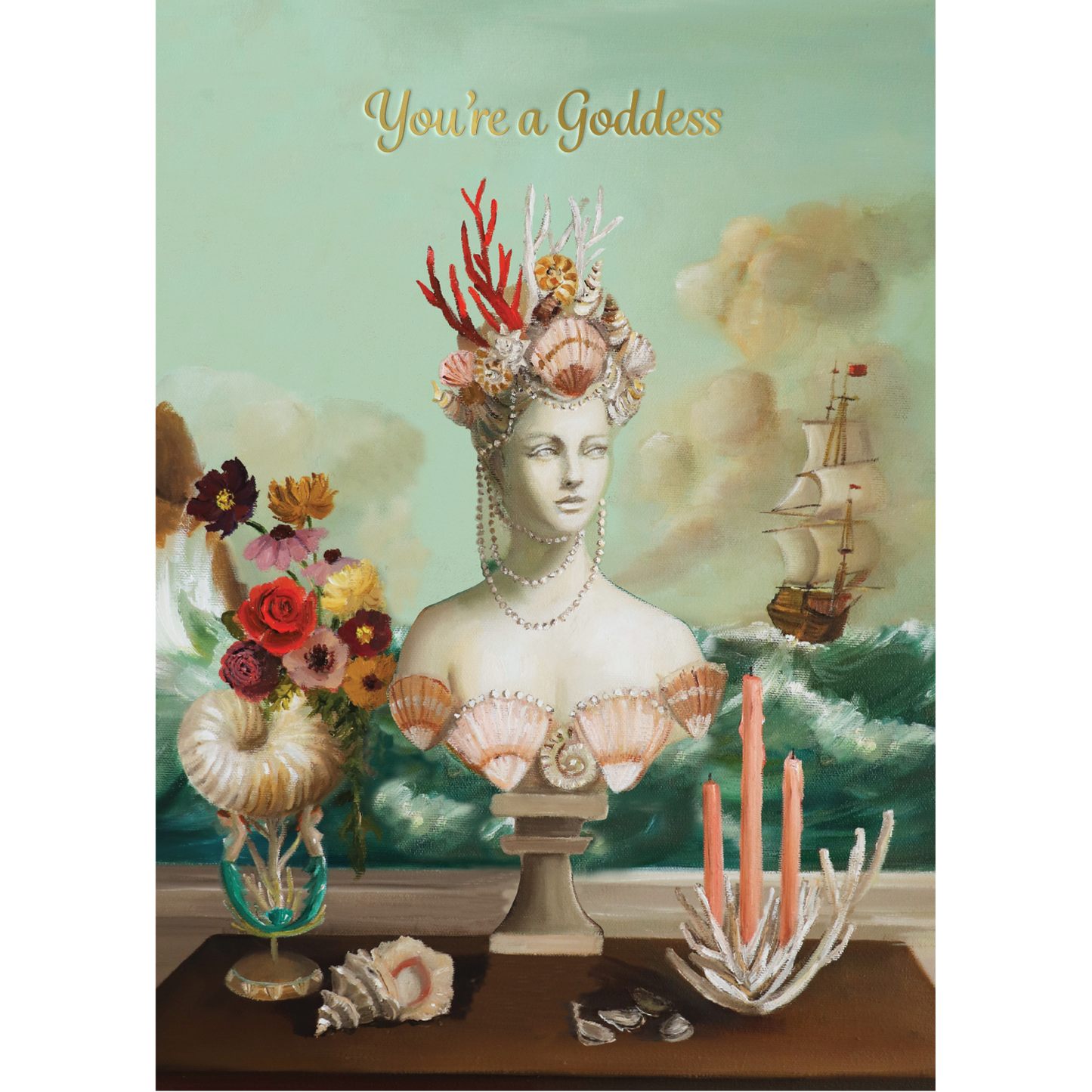 You're A Goddess Card - Hester + Cook