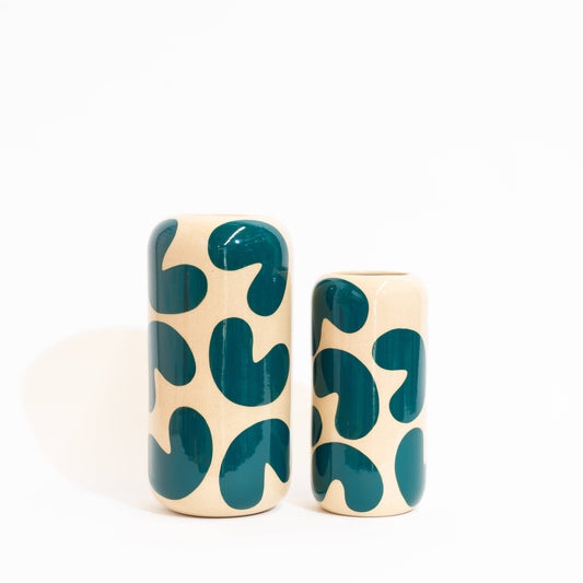 Blob Vase - Teal - Medium
