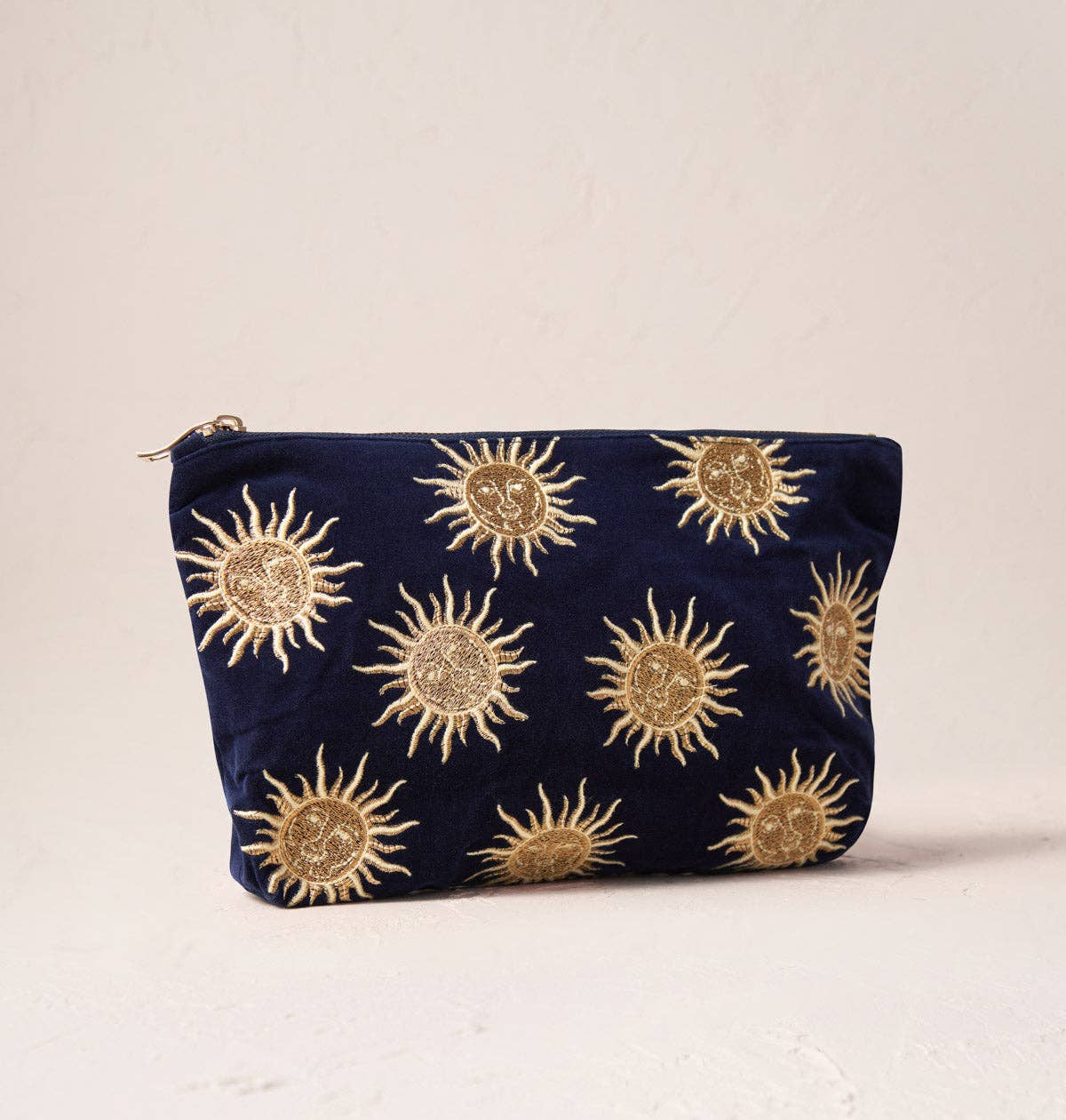 Sun Goddess Navy Everyday Pouch - Elizabeth Scarlett