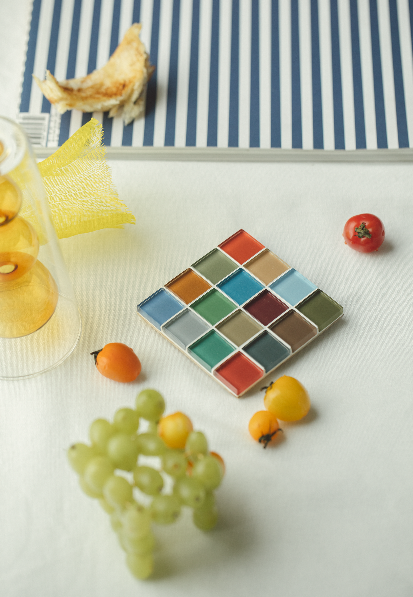 Glass Tile Coaster - The Autumn Sprinkles