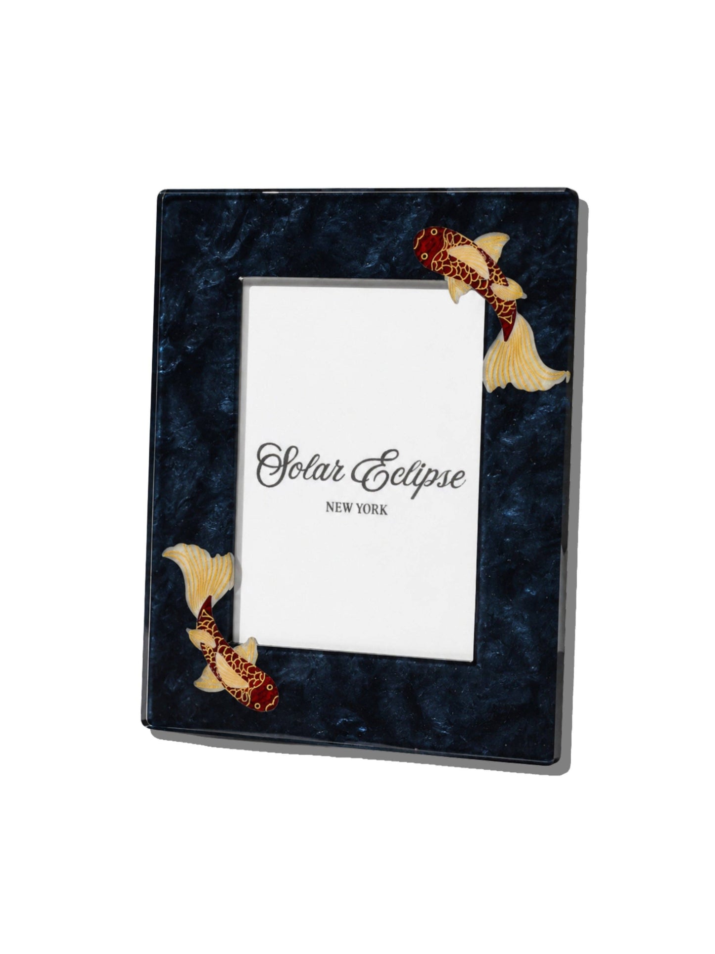 Hand-painted Koi Fish Picture Frame