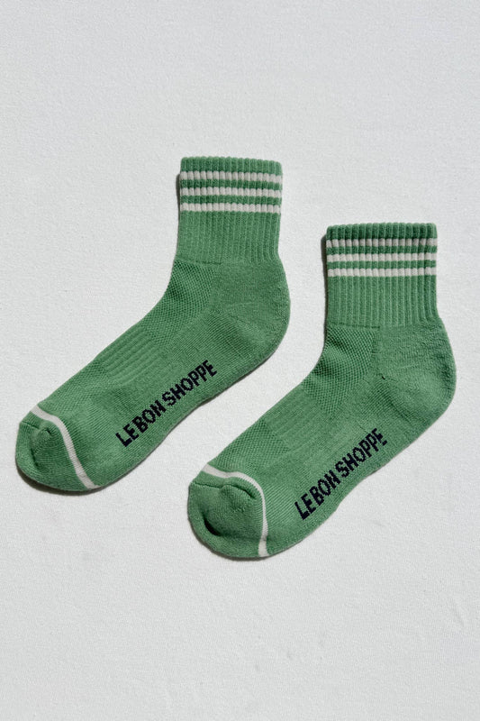 Girlfriend Socks- Light Green