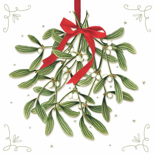 Mistletoe Paper Napkins