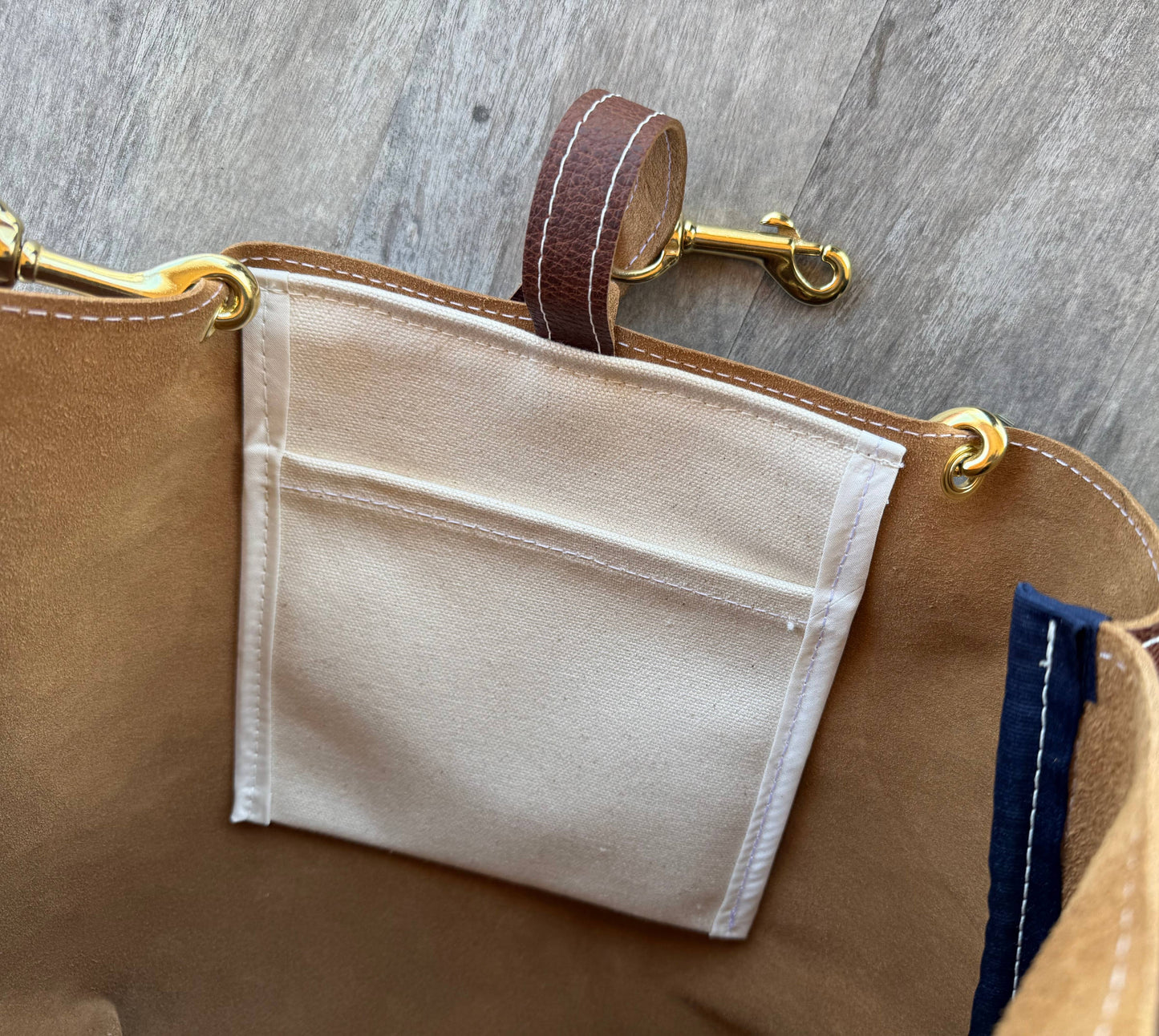 Medium Leather Metro Bag - Tori T Designs