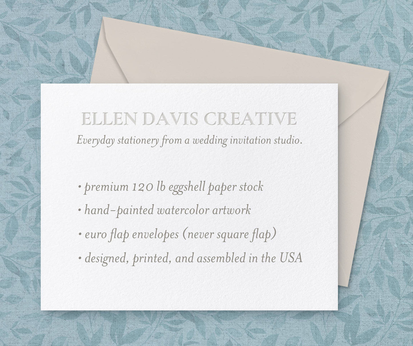 Blush Chinoiserie Notecards - Set of 8