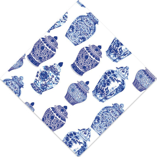 Paper Cocktail Napkins Ginger Jars